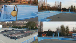 Areál koupaliště Hulín - sdružené snímky