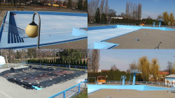 Areál koupaliště Hulín - sdružené snímky