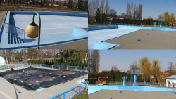 Areál koupaliště Hulín - sdružené snímky