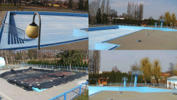 Areál koupaliště Hulín - sdružené snímky