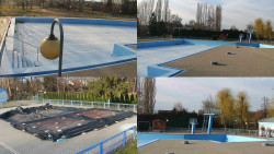 Areál koupaliště Hulín - sdružené snímky