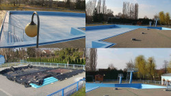 Areál koupaliště Hulín - sdružené snímky