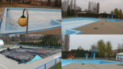 Areál koupaliště Hulín - sdružené snímky