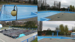 Areál koupaliště Hulín - sdružené snímky