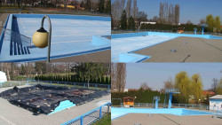 Areál koupaliště Hulín - sdružené snímky