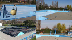 Areál koupaliště Hulín - sdružené snímky