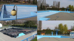 Areál koupaliště Hulín - sdružené snímky