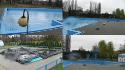 Areál koupaliště Hulín - sdružené snímky