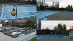 Areál koupaliště Hulín - sdružené snímky