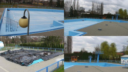 Areál koupaliště Hulín - sdružené snímky