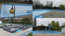 Areál koupaliště Hulín - sdružené snímky