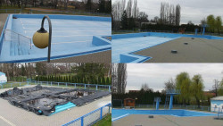 Areál koupaliště Hulín - sdružené snímky