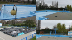 Areál koupaliště Hulín - sdružené snímky