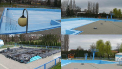 Areál koupaliště Hulín - sdružené snímky