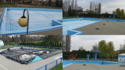 Areál koupaliště Hulín - sdružené snímky