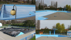 Areál koupaliště Hulín - sdružené snímky