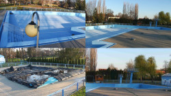 Areál koupaliště Hulín - sdružené snímky