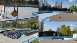 Areál koupaliště Hulín - sdružené snímky