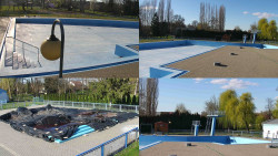 Areál koupaliště Hulín - sdružené snímky