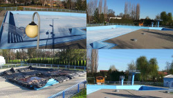 Areál koupaliště Hulín - sdružené snímky