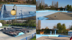 Areál koupaliště Hulín - sdružené snímky