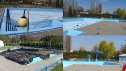 Areál koupaliště Hulín - sdružené snímky