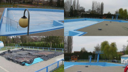 Areál koupaliště Hulín - sdružené snímky