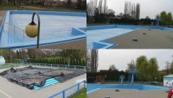 Areál koupaliště Hulín - sdružené snímky