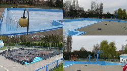 Areál koupaliště Hulín - sdružené snímky