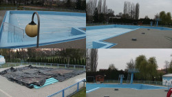 Areál koupaliště Hulín - sdružené snímky