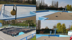 Areál koupaliště Hulín - sdružené snímky