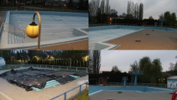 Areál koupaliště Hulín - sdružené snímky