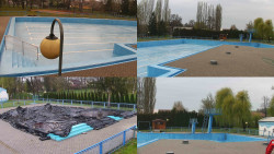 Areál koupaliště Hulín - sdružené snímky