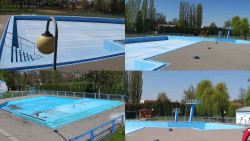 Areál koupaliště Hulín - sdružené snímky