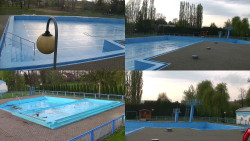 Areál koupaliště Hulín - sdružené snímky