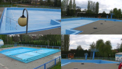 Areál koupaliště Hulín - sdružené snímky