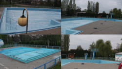 Areál koupaliště Hulín - sdružené snímky