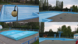 Areál koupaliště Hulín - sdružené snímky