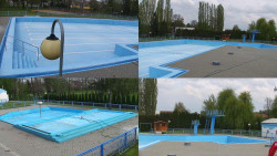 Areál koupaliště Hulín - sdružené snímky