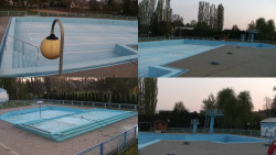 Areál koupaliště Hulín - sdružené snímky