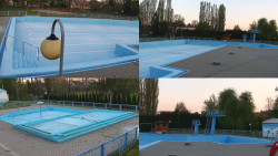 Areál koupaliště Hulín - sdružené snímky