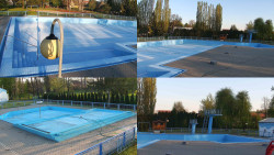 Areál koupaliště Hulín - sdružené snímky