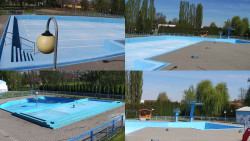 Areál koupaliště Hulín - sdružené snímky