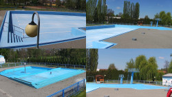 Areál koupaliště Hulín - sdružené snímky