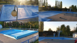 Areál koupaliště Hulín - sdružené snímky