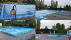 Areál koupaliště Hulín - sdružené snímky