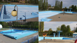 Areál koupaliště Hulín - sdružené snímky