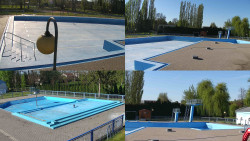 Areál koupaliště Hulín - sdružené snímky