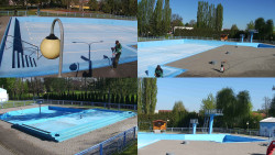 Areál koupaliště Hulín - sdružené snímky