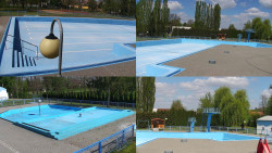 Areál koupaliště Hulín - sdružené snímky